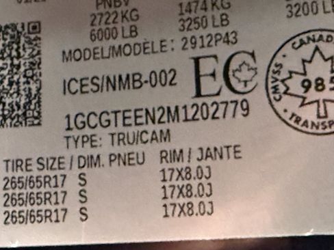 Used 2021 Chevrolet Colorado ZR2 w/ Colorado ZR2 Bison Edition image 55