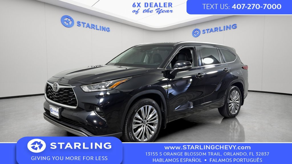 Used 2023 Toyota Highlander Platinum AWD/4WD image 1