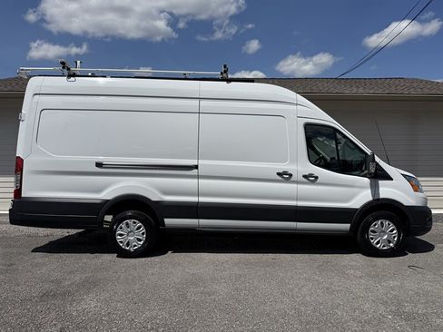 Used 2021 Ford Transit 350 148 High Roof Extended w/ Interior Upgrade Package RWD image 1