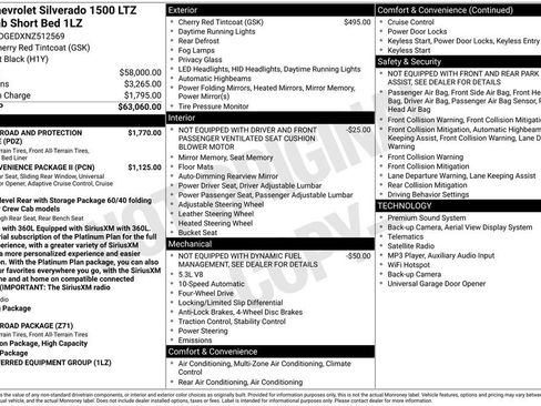 Used 2022 Chevrolet Silverado 1500 LTZ AWD/4WD image 4