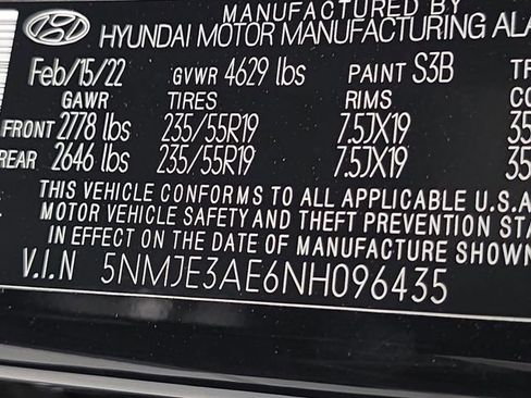 Used 2022 Hyundai Tucson Limited image 54