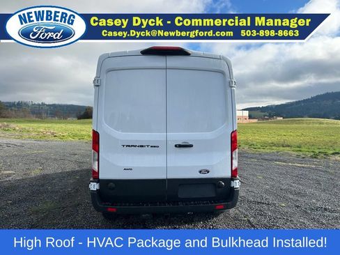 New 2026 Ford Transit 350 148 Medium Roof AWD w/ HVAC Trade Package image 7