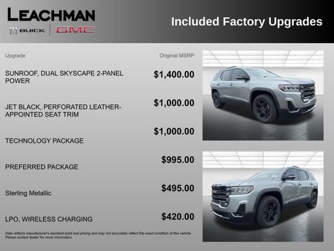 Used 2023 GMC Acadia AT4 w/ Technology Package AWD/4WD image 9