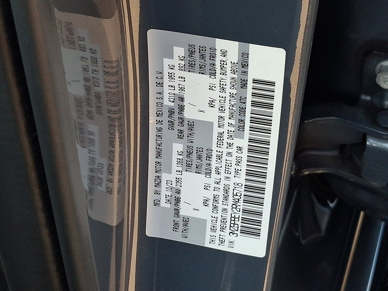 Used 2024 MAZDA MAZDA3 2.5 Turbo Sedan w/Premium Plus AWD/4WD image 29