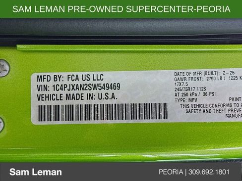 Used 2025 Jeep Wrangler Sport image 28