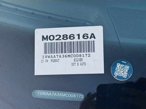 Used 2021 Volkswagen Passat 2.0T S image 36