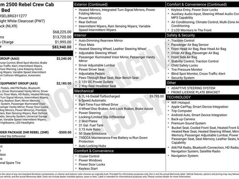 Used 2024 RAM 2500 Rebel w/ Safety Group image 15