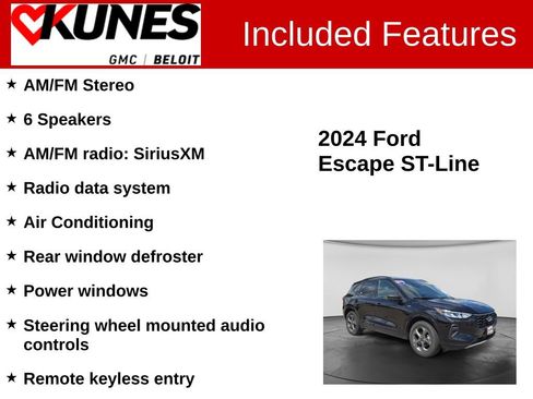 Used 2024 Ford Escape ST-Line AWD/4WD image 2