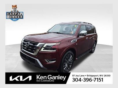 Used 2022 Nissan Armada Platinum w/ Captain's Chairs Package
