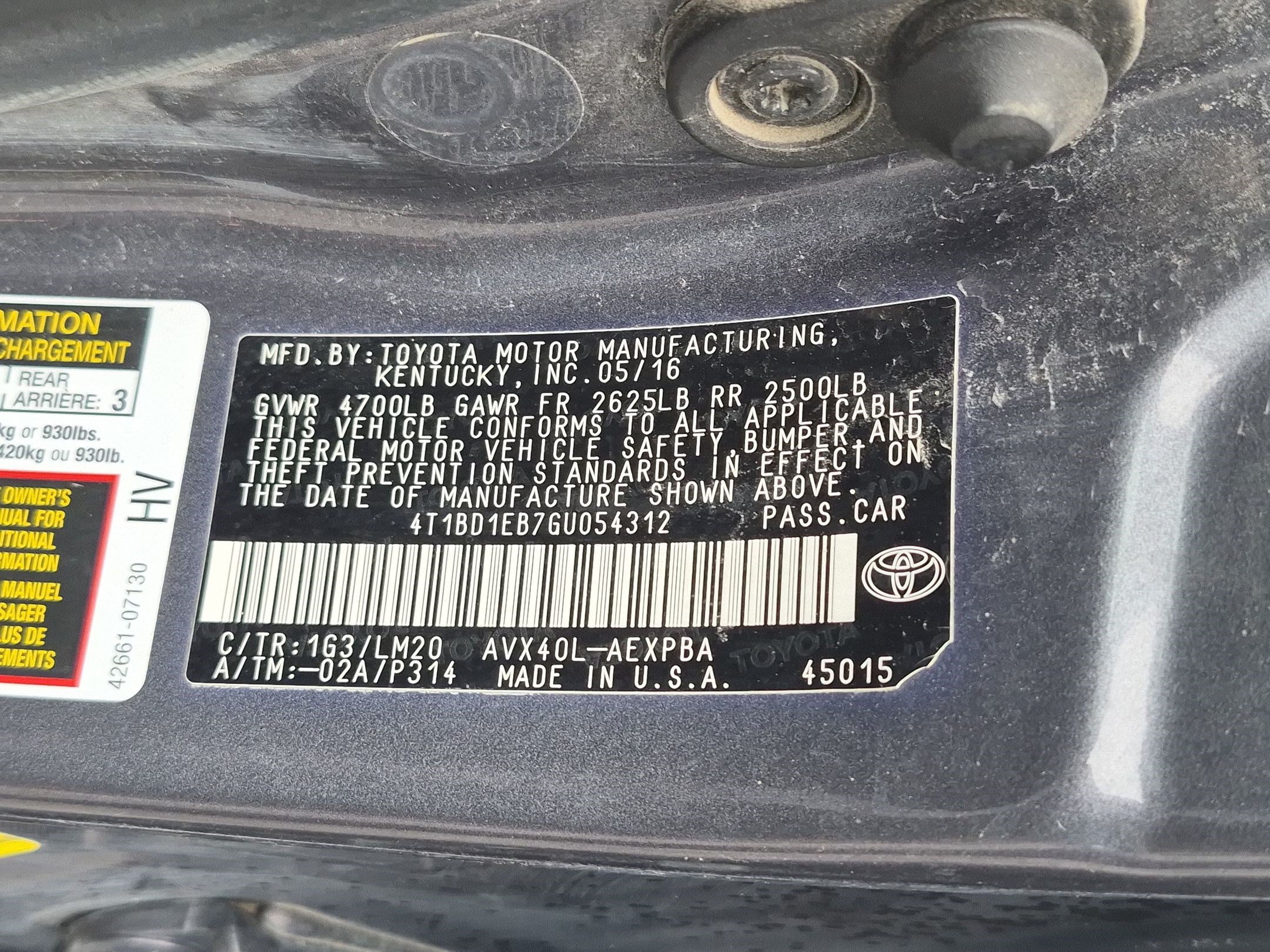 Used 2016 Toyota Avalon Limited w/ Toyota Safety Sense Package FWD image 33