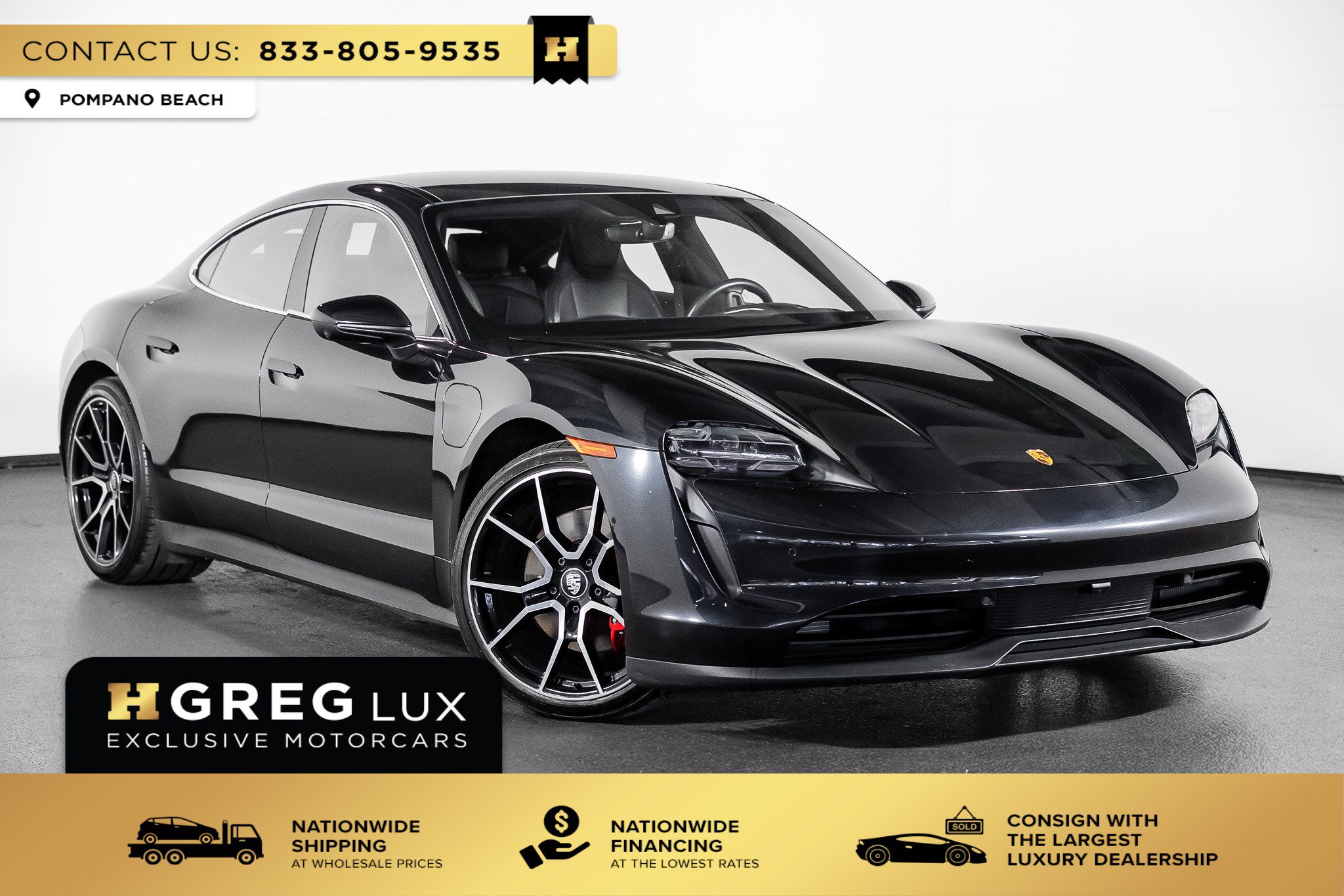 Used 2024 Porsche Taycan 4S AWD/4WD image 1