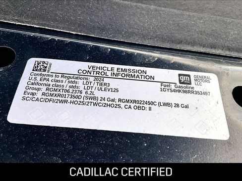 Used 2024 Cadillac Escalade V w/ Heavy-Duty Trailer Package AWD/4WD image 29