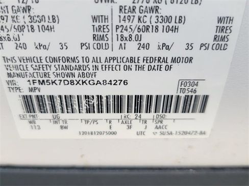 Used 2019 Ford Explorer XLT image 34