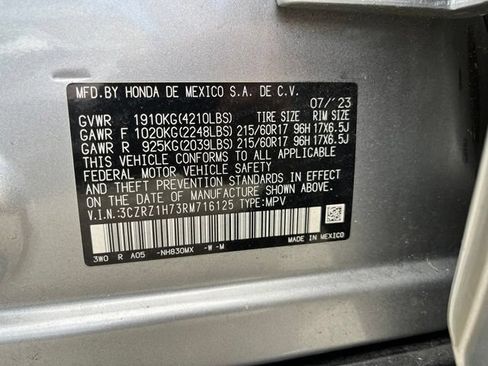 Used 2024 Honda HR-V EX-L image 12