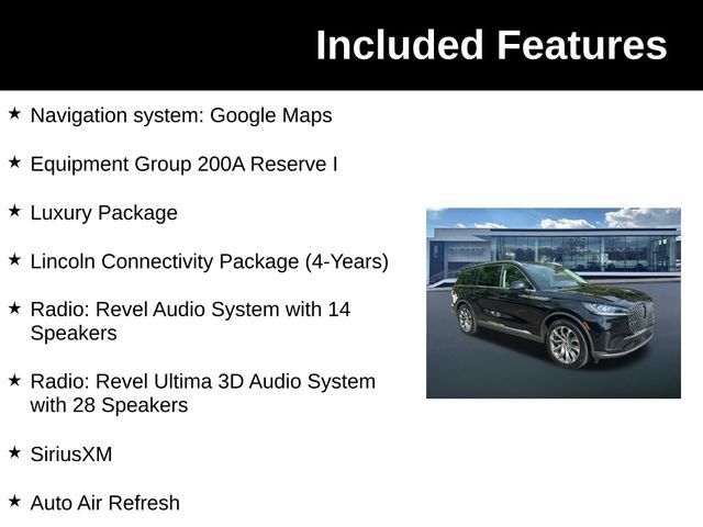 New 2026 Lincoln Aviator Reserve w/ Luxury Package RWD image 6