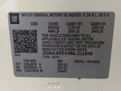 Used 2021 Chevrolet Equinox LT image 33