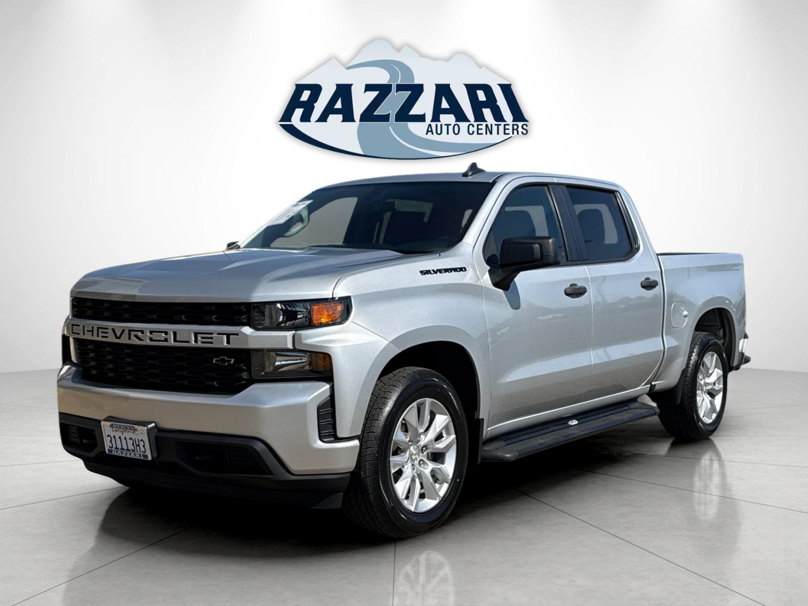 Used 2021 Chevrolet Silverado 1500 Custom w/ LPO, Dark Essentials Package RWD image 7