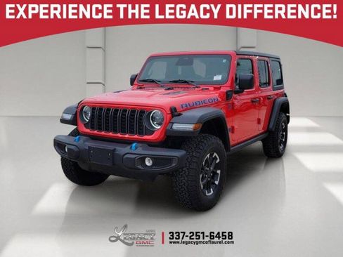 Used 2025 Jeep Wrangler Unlimited Rubicon 4xe w/ Safety Group AWD/4WD image 1