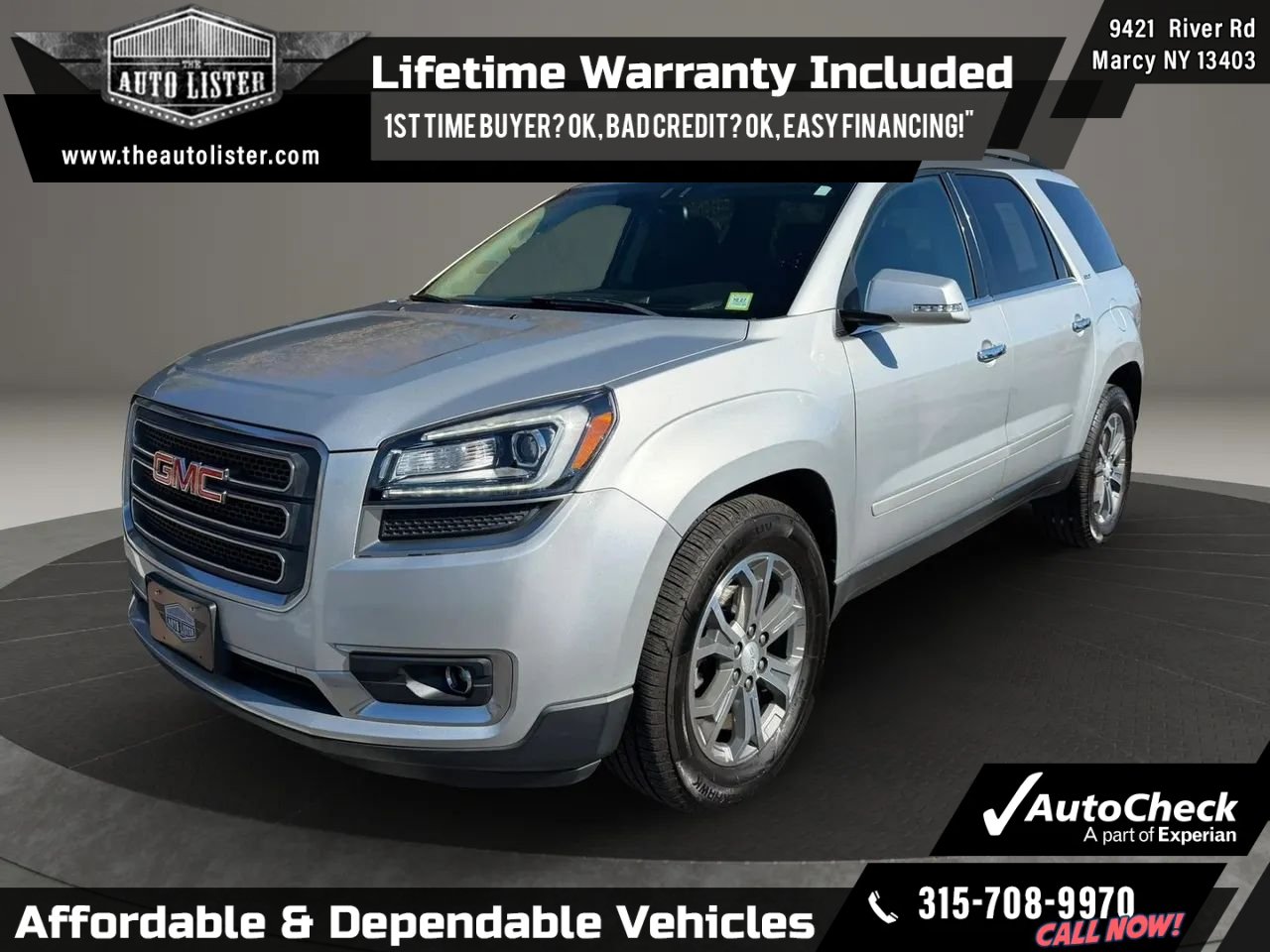 Used 2016 GMC Acadia SLT w/ Open Road Package AWD/4WD image 1