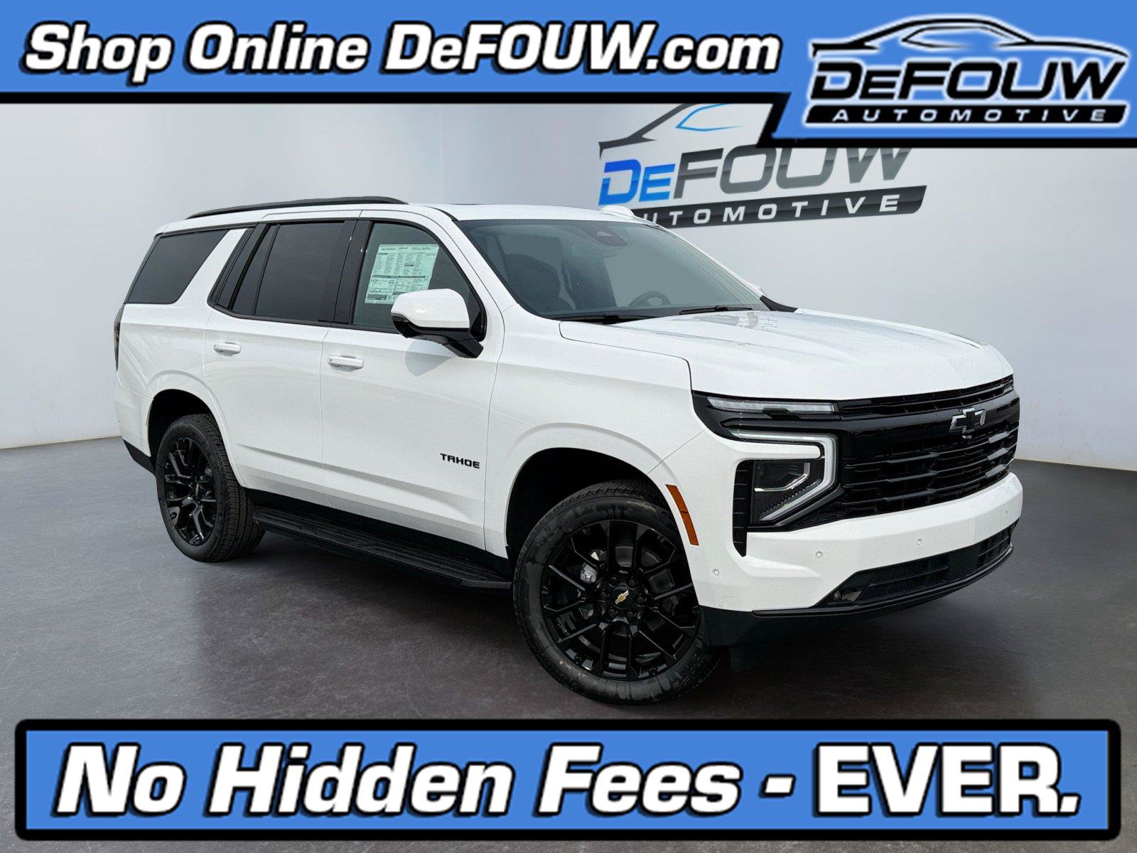 New 2026 Chevrolet Tahoe RST w/ Comfort Package AWD/4WD image 1