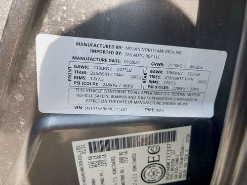 Used 2021 Nissan Rogue S AWD/4WD image 25