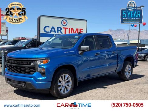 Used 2022 Chevrolet Silverado 1500 Custom RWD image 1