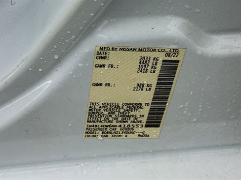 Used 2022 Nissan Altima 2.5 SV w/ SV Premium Package image 12