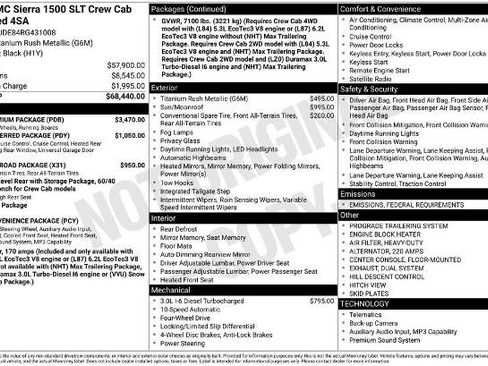 Used 2024 GMC Sierra 1500 SLT w/ SLT Premium Package image 5