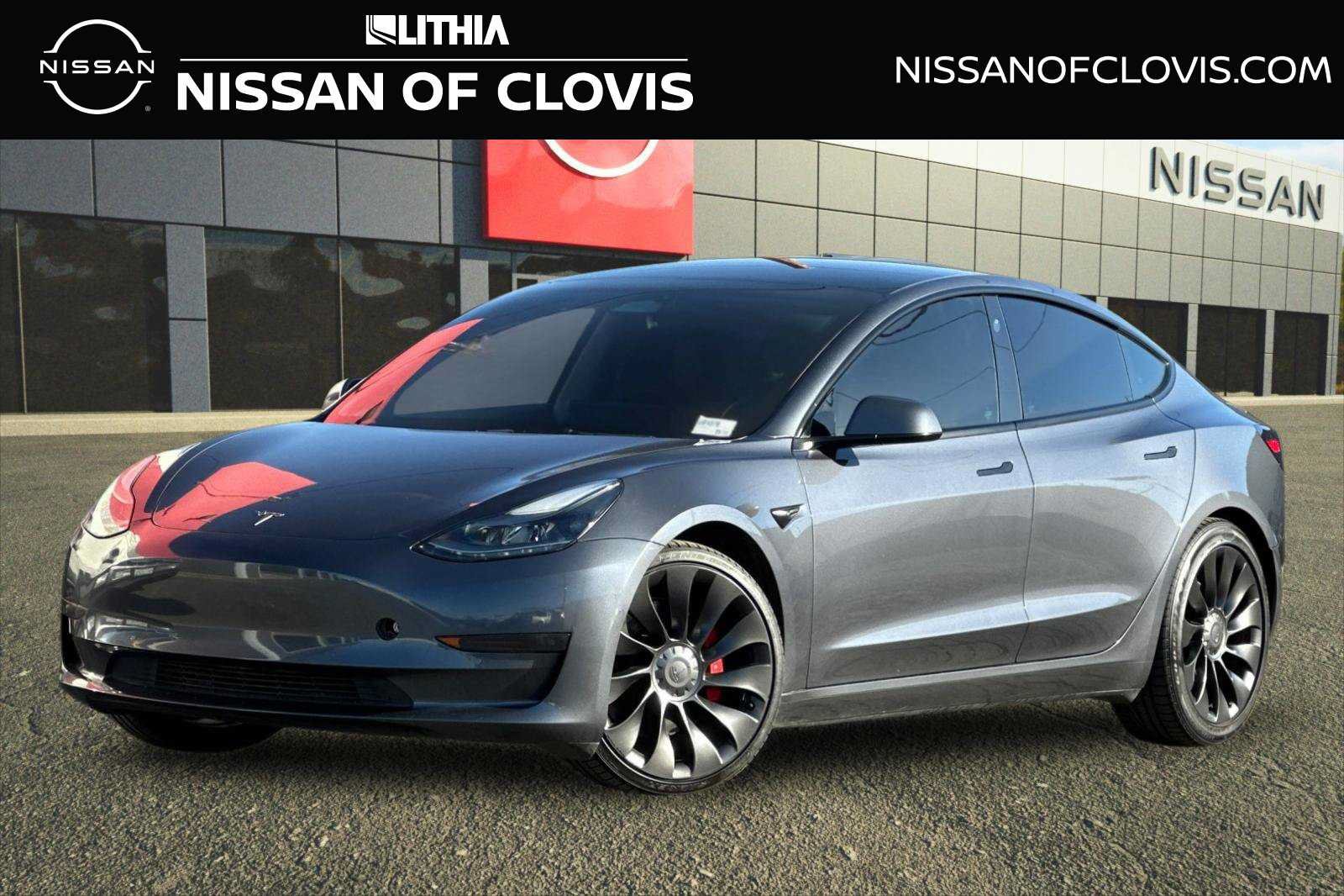 Used 2022 Tesla Model 3 Performance AWD/4WD image 1