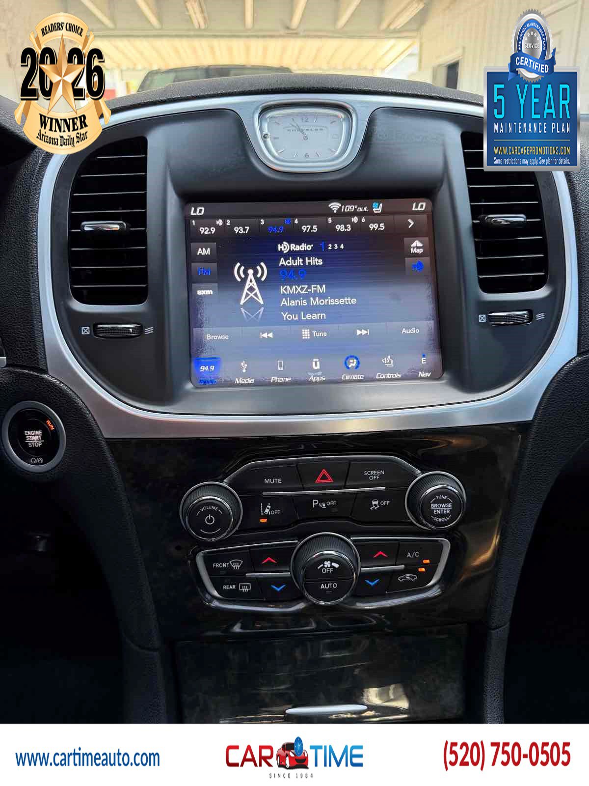 Used 2019 Chrysler 300 Limited w/ Safetytec Plus Group RWD image 10
