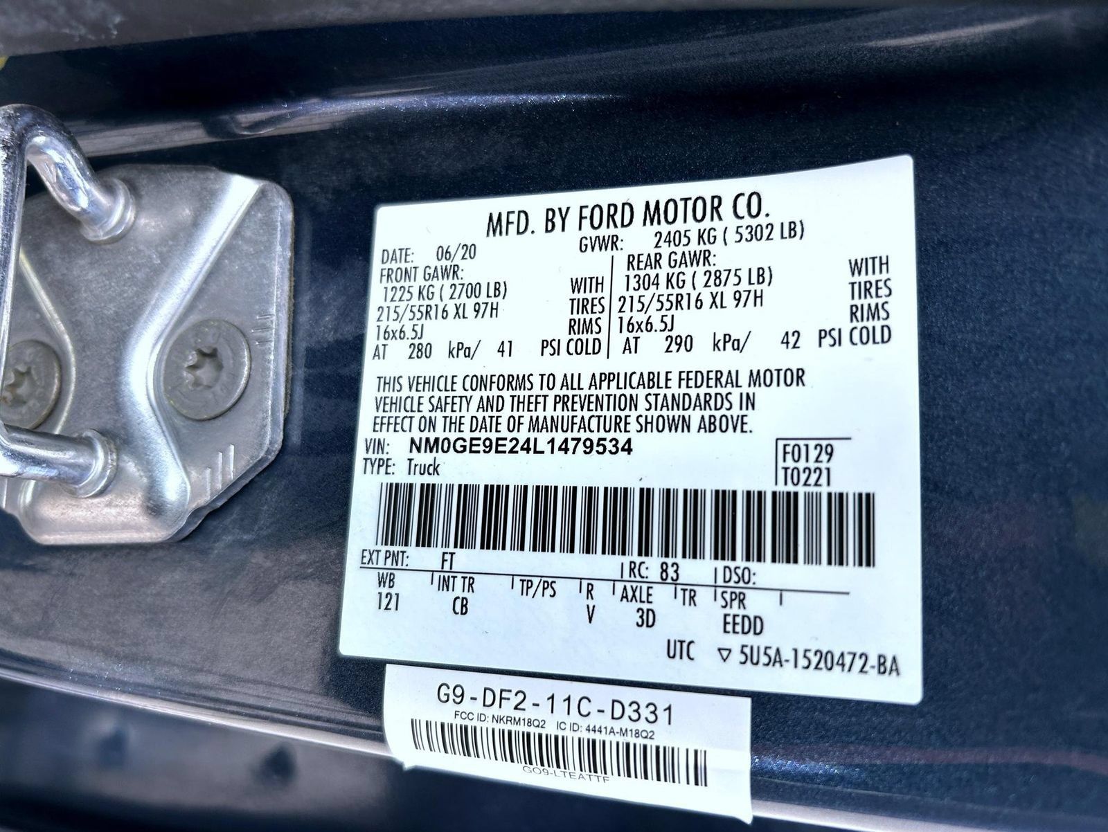 Used 2020 Ford Transit Connect XL FWD image 26