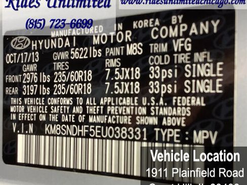 Used 2014 Hyundai Santa Fe GLS image 24