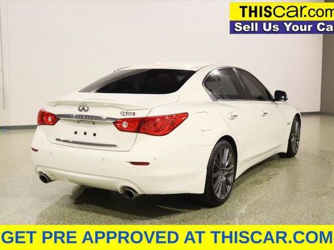 Used 2017 INFINITI Q50 Red Sport 400 RWD image 8