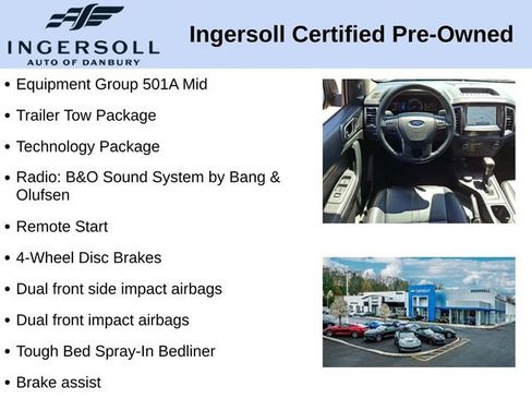 Used 2020 Ford Ranger Lariat w/ Equipment Group 501A Mid AWD/4WD image 10