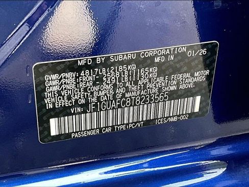 Used 2026 Subaru Impreza 2.0i Sport AWD/4WD image 20