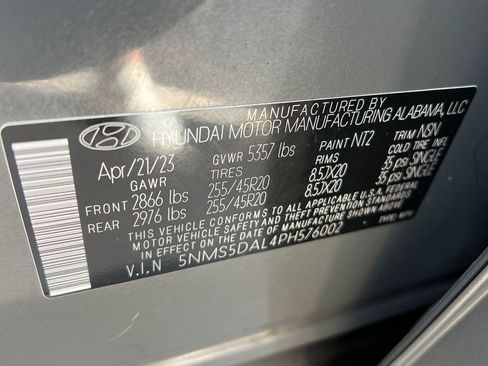 Used 2023 Hyundai Santa Fe Calligraphy AWD/4WD image 28