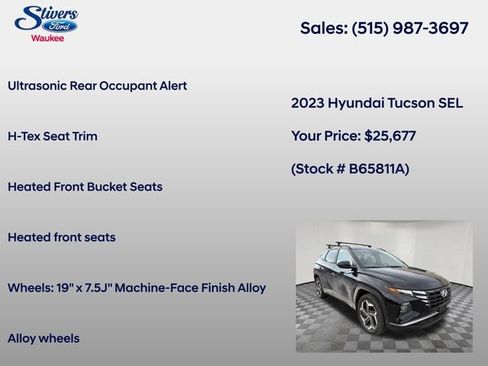 Used 2023 Hyundai Tucson SEL w/ Convenience Package AWD/4WD image 22