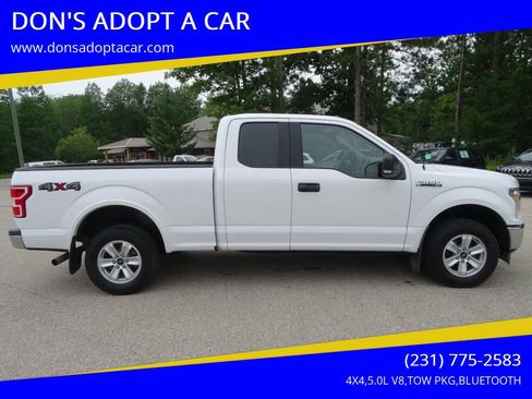Used 2018 Ford F150 4x4 SuperCab XLT w/ Equipment Group 301A Mid image 1