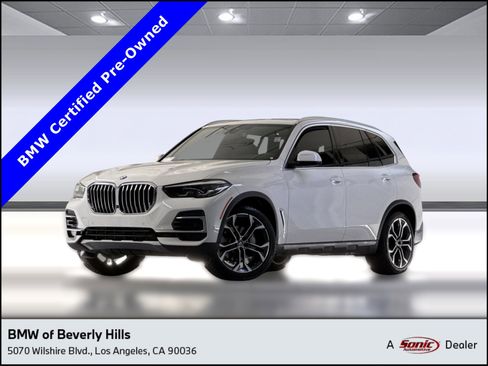 Certified 2023 BMW X5 xDrive40i w/ Parking Assistance Package AWD/4WD image 1