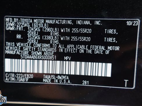 Used 2024 Lexus TX 350 AWD w/ Captains Chair Package image 33