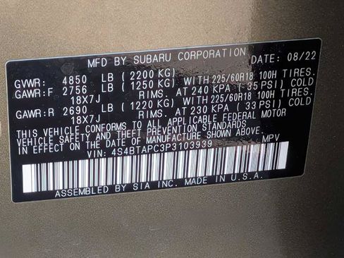 Used 2023 Subaru Outback Touring AWD/4WD image 29