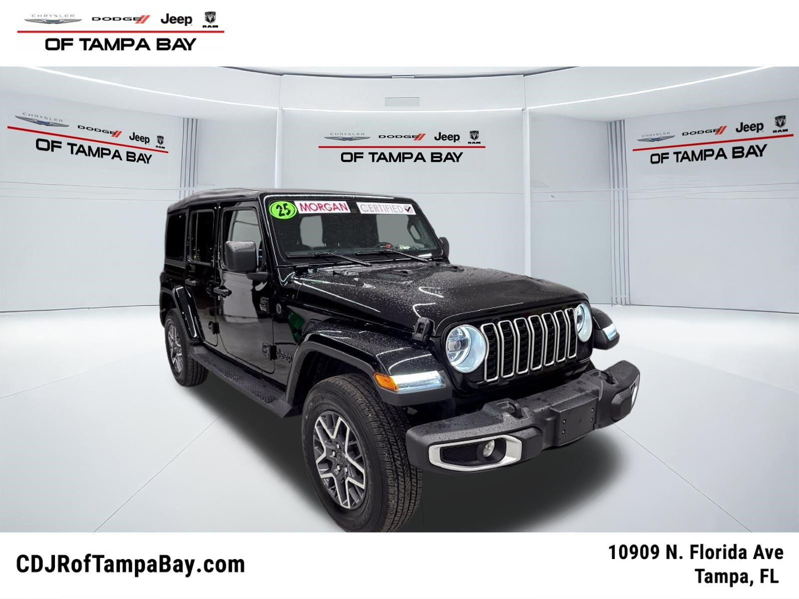 Used 2025 Jeep Wrangler Unlimited Sahara AWD/4WD image 1