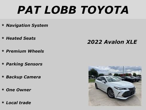 Used 2022 Toyota Avalon XLE FWD image 20