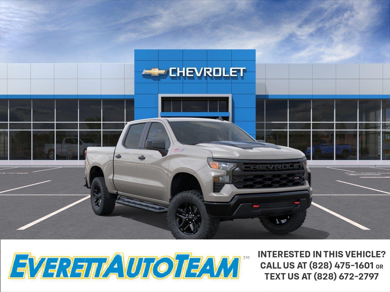New 2026 Chevrolet Silverado 1500 Custom Trail Boss AWD/4WD image 1