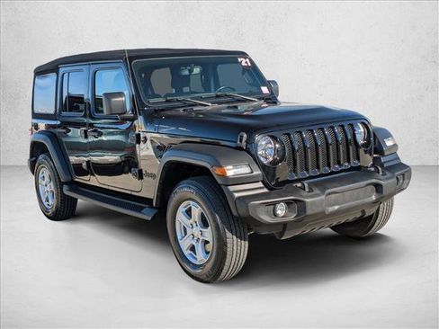 Used 2021 Jeep Wrangler Unlimited Sport image 3