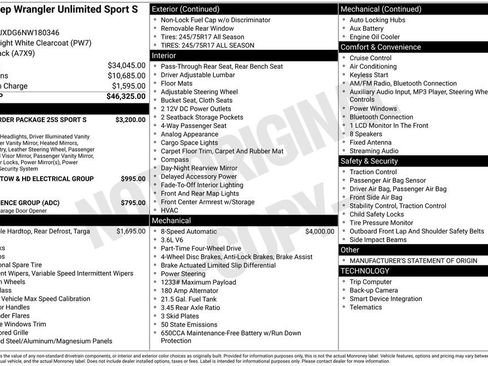 Certified 2022 Jeep Wrangler Unlimited Sport image 43