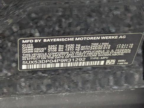 Certified 2023 BMW X3 xDrive30i image 20