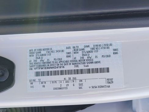 Certified 2022 Ford F150 XLT w/ Equipment Group 302A High image 17