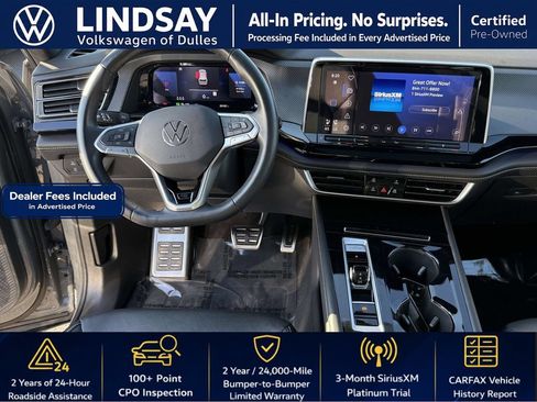 Certified 2024 Volkswagen Atlas Cross Sport SEL R-Line AWD/4WD image 11