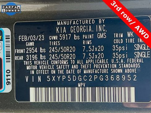 Used 2023 Kia Telluride SX image 12